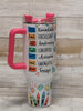 40 oz tumbler with handle