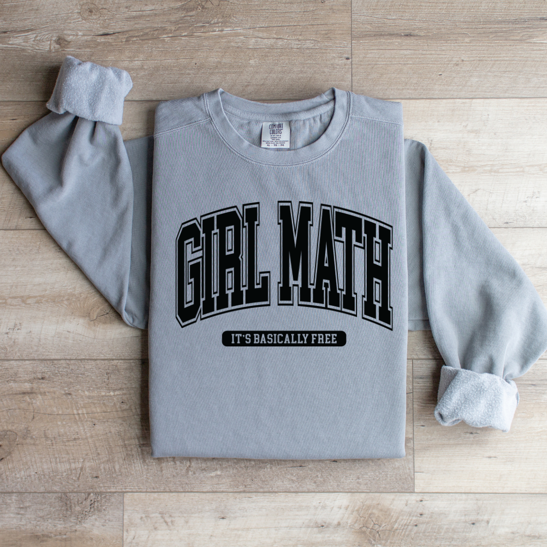 "Girl Math" Sweatshirt