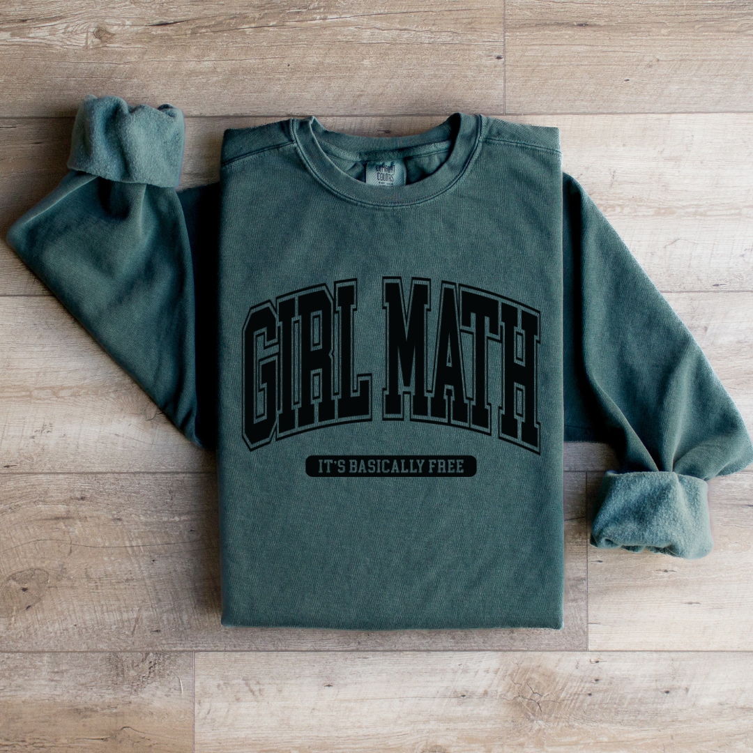 "Girl Math" Sweatshirt