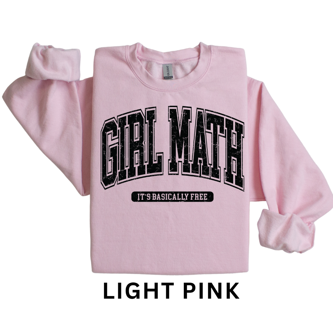 "Girl Math" Sweatshirt